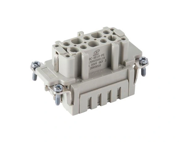 hdc he10 fs ms rectangular connectors of manufacturer