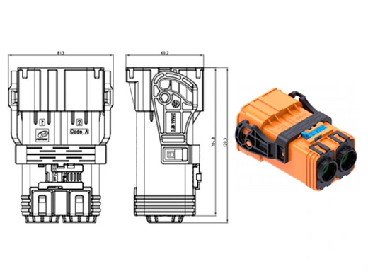 The Details of YGEV6-2pin Series Electrical Connectors