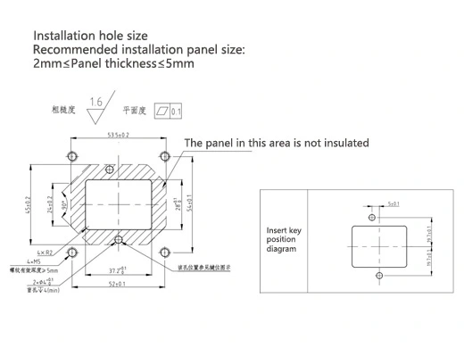 The Details of YGEV4-2pin Series Electrical Connectors