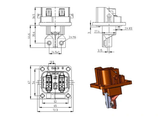 The Details of YGEV5 Series Electrical Connectors