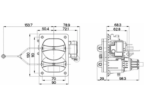 The Details of DC Vehicle Inlet （CCS2）